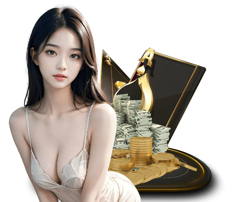 Dealer xinh đẹp đang chia bài tại bàn Baccarat trực tuyến GI8